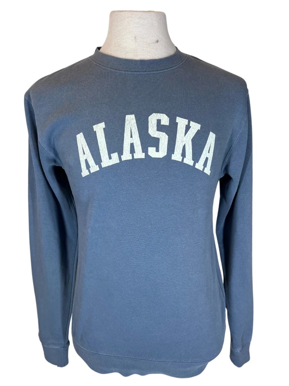Blue 'Alaska' Sweatshirt Pullover